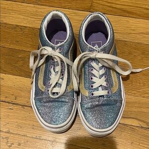 Vans Stylish Glitter Kids Shoes
